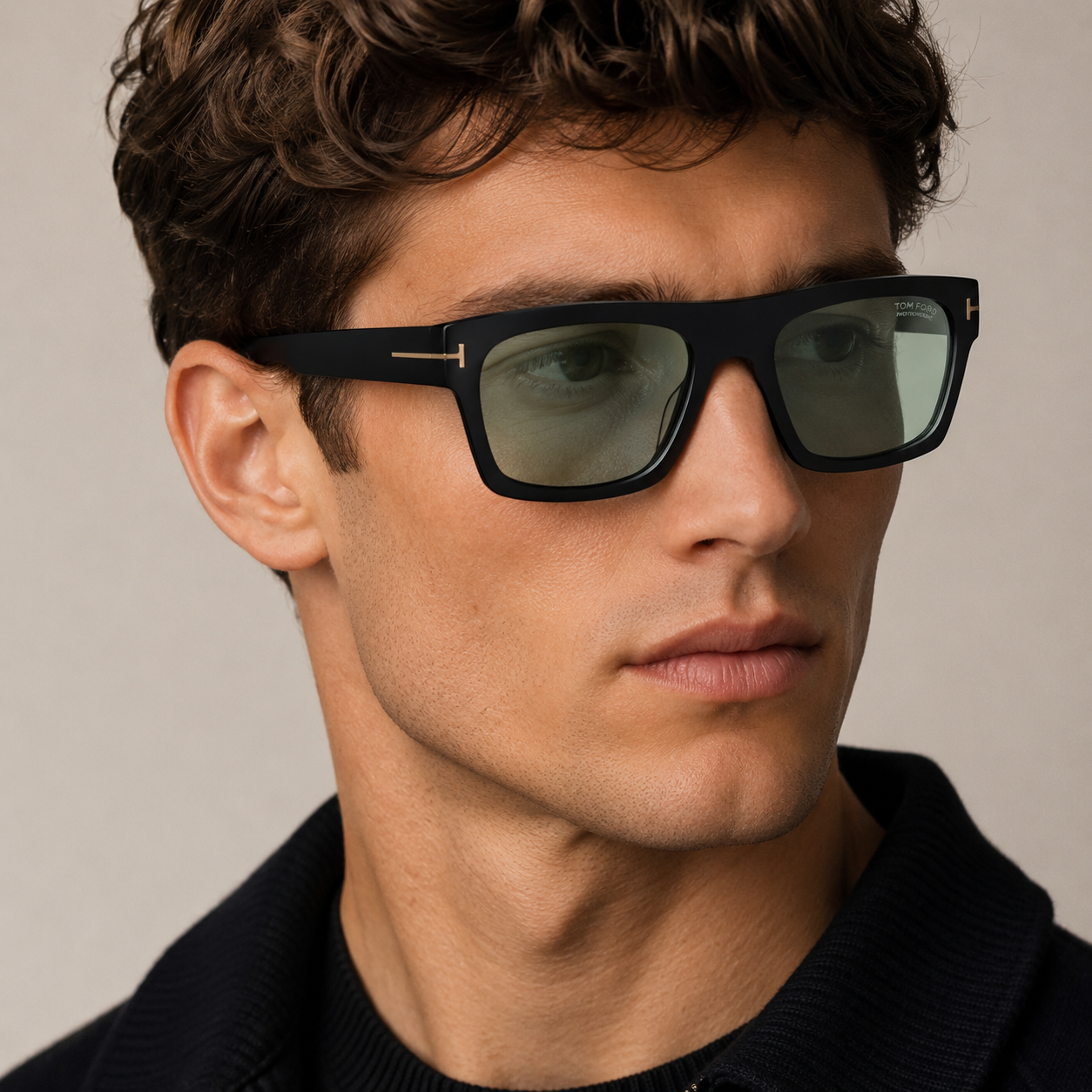 Tom Ford Fausto TF711 01N — product view 2