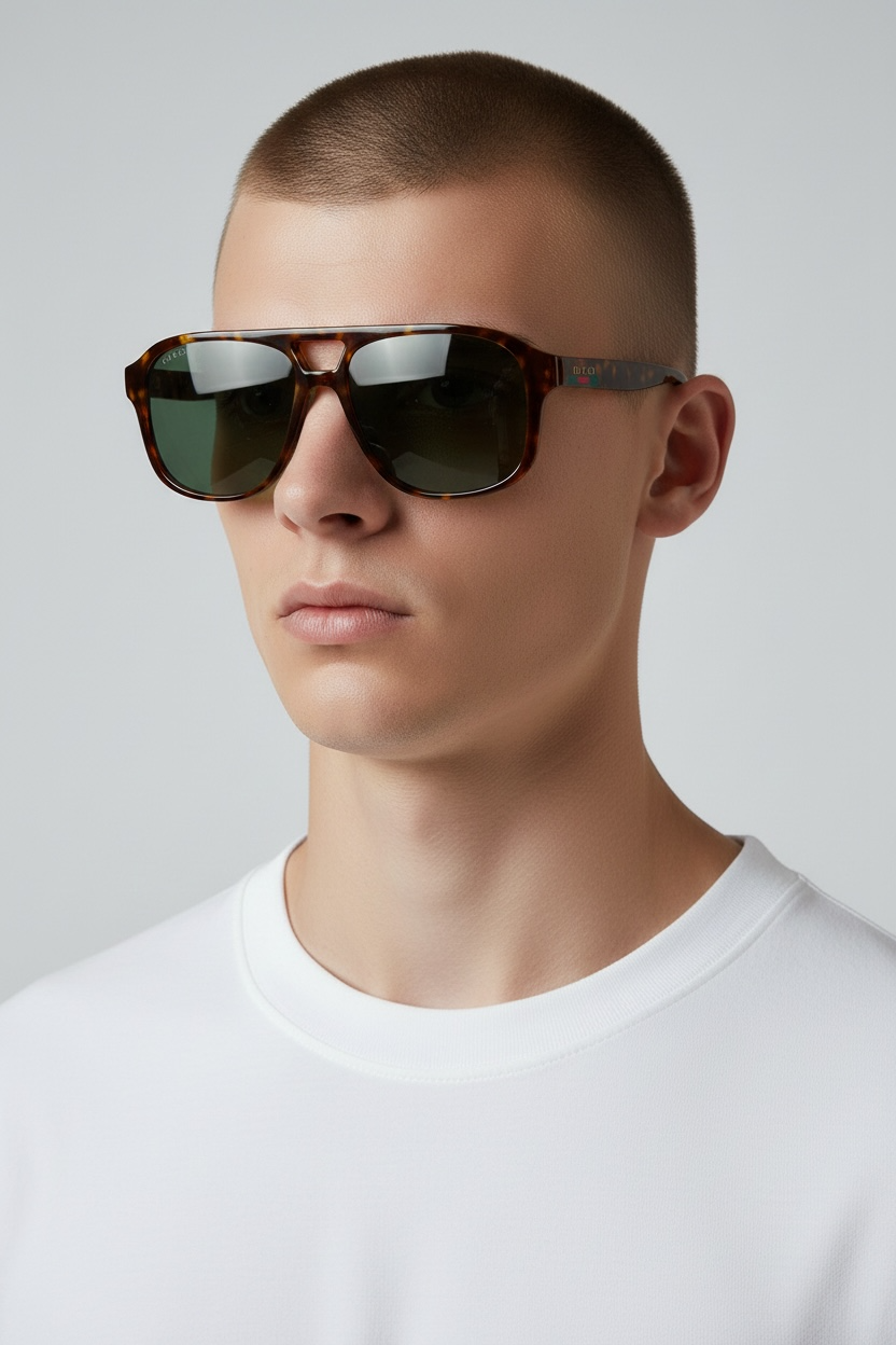 Gucci GG1856S 002 — on face view 2